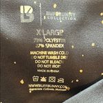 Buffbunny Collection BuffBunny Black and Gold Leggings with Metallic Ombré XL Photo 3