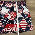 Skort Obsession 18” High Rise Tennis Golf Skirt Skort Red White Blue Size XL Photo 8