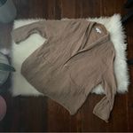 Michael Stars  Tan Crepe Blazer Plus Size 1X Photo 3