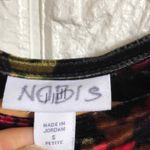 J Jill velour floral long‎ sleeve top Velvety Women’s Size PS SP Petite Small Photo 3