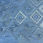 Holding Horses  Dress Anthropologie Sz Small Chambray Embroidered Western Rodeo Photo 6