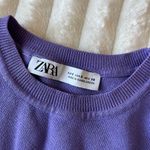 ZARA  Lavender Knit Top Photo 2