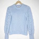 &Isla Blue Cable Sleeve Sweater Size Medium Photo 0