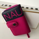Nautica | Fuchsia & Black Signature Wallet Photo 2