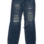 frame denim Jeans Womens 25 Distressed Sunset Grove Blue Ripped Le Skinny Cotton Photo 2