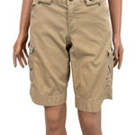 Athleta 6 organic cotton grommet trimmed cargo shorts SH 2994 Photo 0