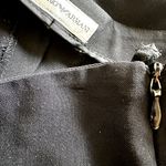 Emporio Armani  Dress Pants Straight Leg Career Preppy Formal Black Waist 27x29 Photo 2