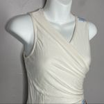 DANIELA CORTE REVOLVE Watercolor Bodycon Dress Womens Size Medium Coastal Unique White Photo 1