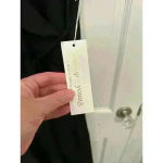 Bishop and Young  Anthropologie Black Tara Wrap Dress‎ size S NWT Photo 2