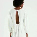American Eagle  long sleeve boho babydoll‎ top Photo 3