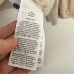 Boden Lara Frill Henley 100% Merino Wool Sweater 16/18 XL Beige Tan Knit Cottage Photo 5