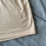 Women Vest Camisole with Built in Shelf Bra Tank Top Comfort Cotton Size M Tan Size M Photo 6