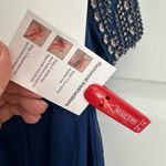 Mac Duggal Beaded Drop Shoulder Pleated Flowy Gown in Size 14w Plus Sized NWT Photo 7