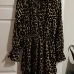 Mango Cheetah Print Dress Photo 1