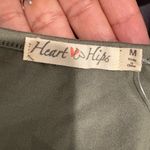 🆕 Heart Hips Olive Green Ruched Dress Size M Size M Photo 4