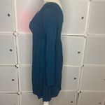 Forever 21  Teal Long Sleeve Baby Doll Dress Size Small Photo 2