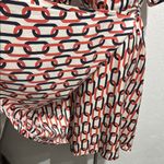 Banana Republic Chain Link Silk Print Dress Photo 8