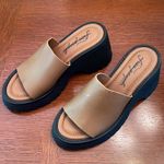 Free People Winona Wedge Platform Sandal Brown Photo 10