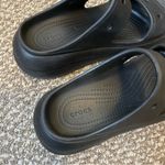 Crocs  Crush Sandal Black Platform Slip On Sandals Photo 3