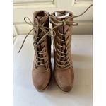 Wild Diva NWOT Lounge Vivian Block Lug Platform Blocked Heel Lug Sole Boots 8.5 Photo 1