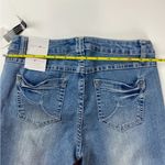 Fashion Bug  Secret Slimmer Denim Crop Capri NWT Size 6 Photo 4