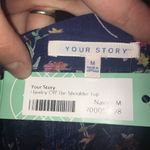 Stitchfix Your Story Hawley off shoulder blouse Blue Size M Photo 2