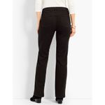 Talbots  Barely Boot Jeans Womens 6P Black High Waist Flawless 5 Pocket Denim Photo 4