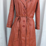 American Vintage Vintage Cabretta Leather Ladies' Long Coat. Photo 0