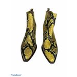 Sam Edelman  Winona western bootie‎ yellow snake Photo 2