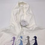 Disney Frozen 2 Go North White Crop Hoodie NWT Photo 5