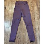 Aerie  high rise skinny mauve sheen leggings small Photo 10