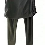 Athleta  2 in 1 Skirted Leggings Organic Cotton Gray Size Extra Small Tall Photo 0