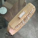 Badgley Mischka Embellished Convertible Clutch in Gold, New w/Tag Retail $179 Photo 11