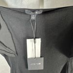 Joe’s Jeans The Leslie Summer Minimalist Contemporary Top Size Medium Black Photo 4