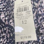 Ann Taylor midi business attire printed & black dress / 12 / NWT Photo 8