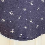 Gap  Floral Print Thermal Tee - Size S Photo 2