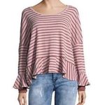 Free People  We The Free Thermal Ruffled Top Size XS Photo 3