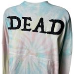 NEW Spirit Jersey Skeleton “Dead” Spellout Halloween Holiday XS Yellow Photo 5