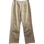 White Fox Boutique NWT‎  Power Play Wide Leg Mid Rise Pants Tan / Oatmeal Medium Photo 2