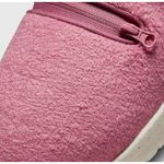Nike  Burrow Women's Slippers Pink Berry Sherpa Zip Pockets Size 9 DR8883 600 Photo 2