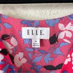 Elle Pink Floral Mini Dress Size Medium Photo 3