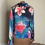 Doncaster  Silk Floral Blouse Size 6 Photo 2