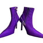 Good American Mardi Gras Purple Sock Boots Photo 2