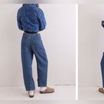 We The Free NWOT Free People Midnight Voyage Harem Jeans - journey blue - XS, L Photo 3