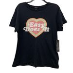 Wildfox ‘Easy Does It’ Keke Tee-Jet Black, Size M, NWT Photo 4