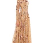Mac Duggal - NWT LONG SLEEVE EMBELLISHED ILLUSION EVENING GOWN Size 6 $ 798 Photo 3