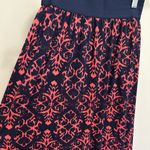 Joe B  Pink and Navy Blue Maxi Skirt size small Photo 1