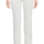 J. McLaughlin  white straight leg jeans size 8 Photo 0