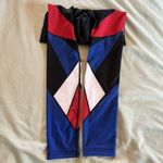 Under Armour  HEAT GEAR WOMEN'S USA BLACK RED BLUE WORK OUT GYM LEGGINGS S NEW Photo 9