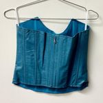 Miaou Leia Strapless Paneled Buffed Faux Photo 3